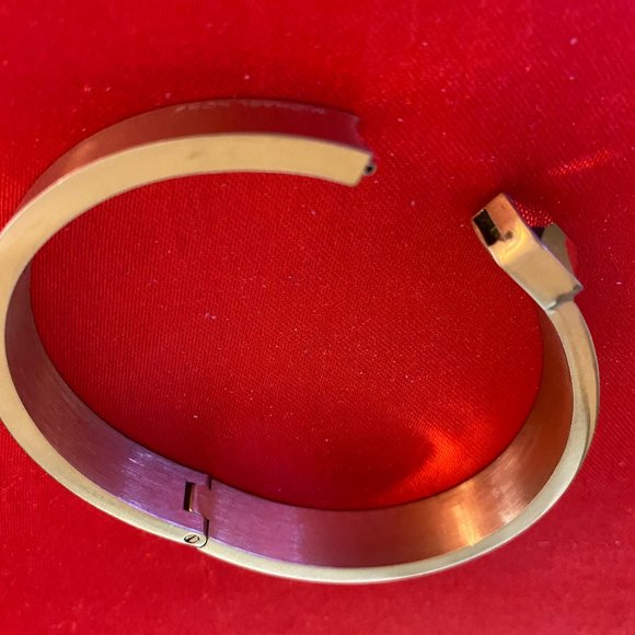 Michael Kors Rose Gold Hinge Bracelet - Picture 5 of 5